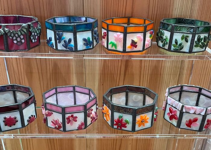 創作ステンドグラス 和灯~yawaragi~